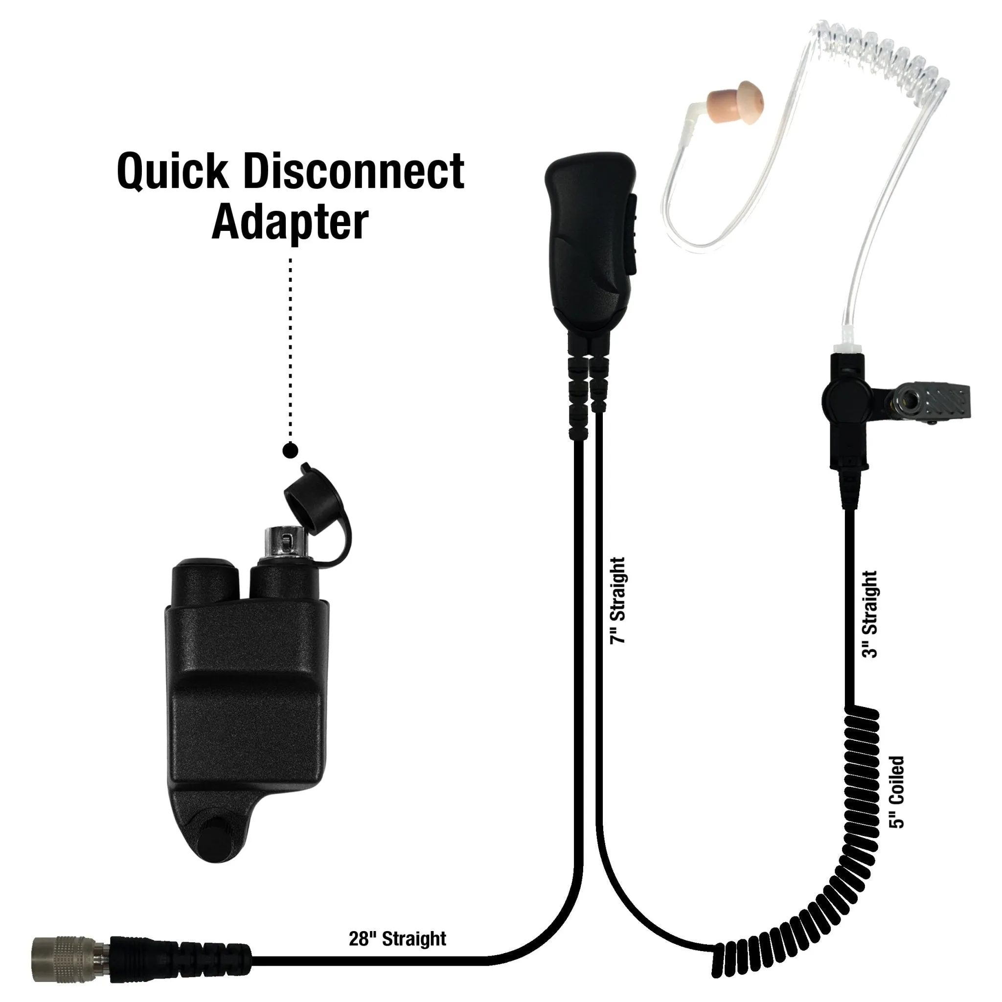 Sheepdog Quick Disconnect Lapel Mic, Harris P7200