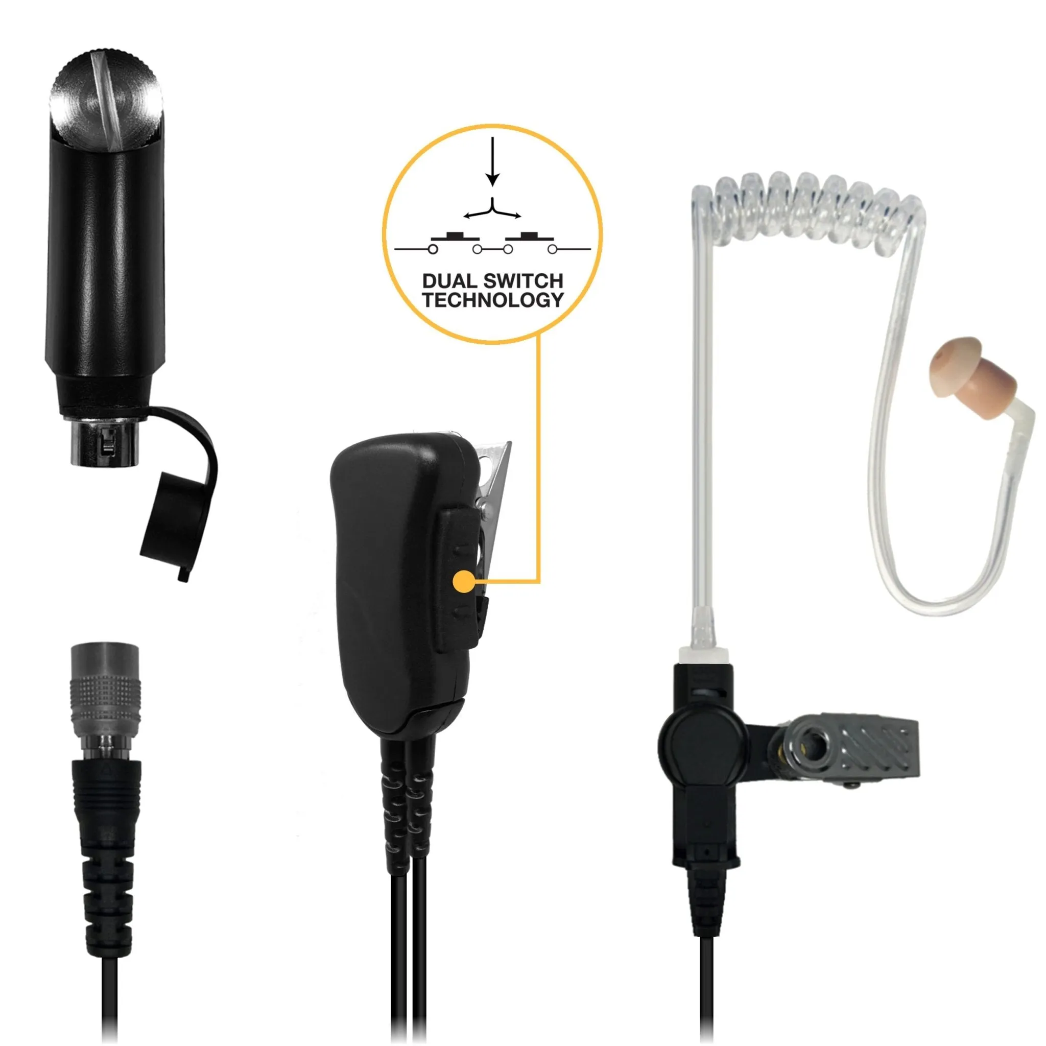 Sheepdog Quick Disconnect Lapel Mic, Harris XL200P