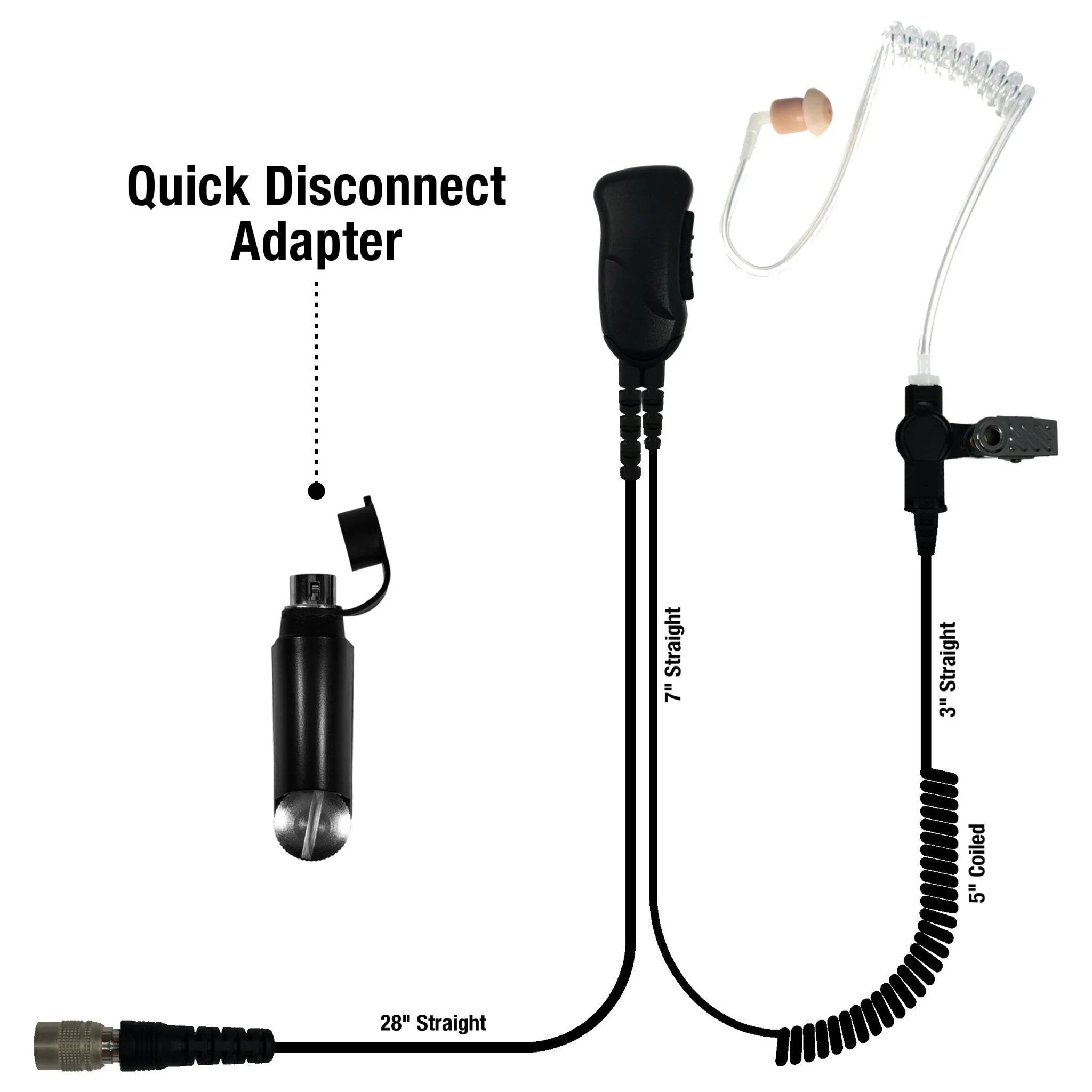 Sheepdog Quick Disconnect Lapel Mic, Harris XL200P