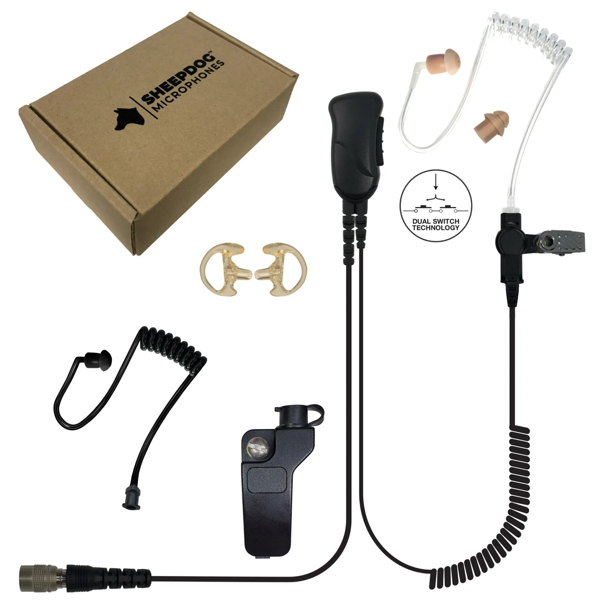 Sheepdog Quick Disconnect Lapel Mic, Kenwood NX/TK