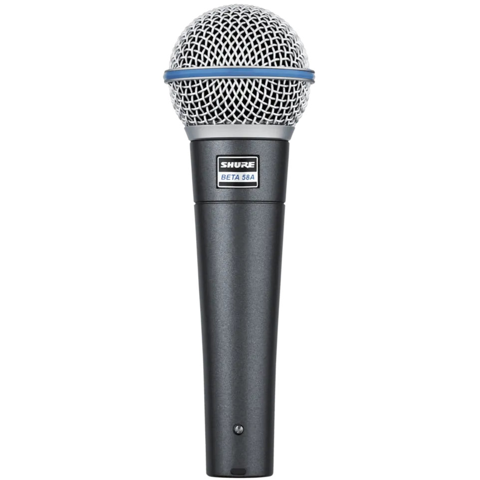 Shure BETA58A Dynamic Supercardioid Handheld Microphone