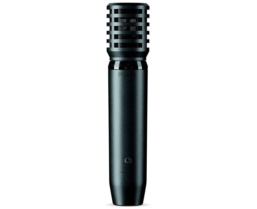 Shure PGA81 Condenser Microphone w/ XLR Cable