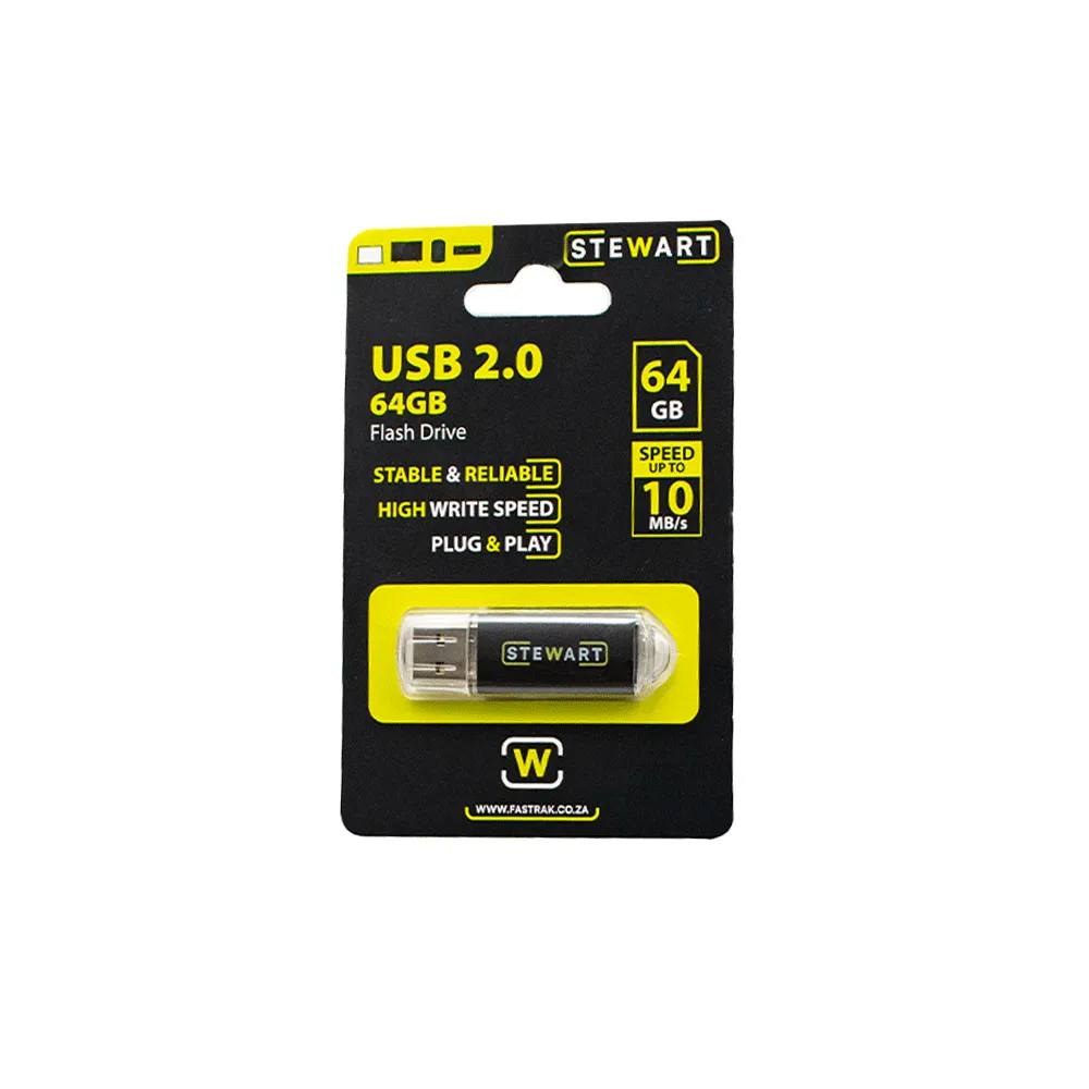 Stewart 64GB Flash Drive STW-USB-64GB