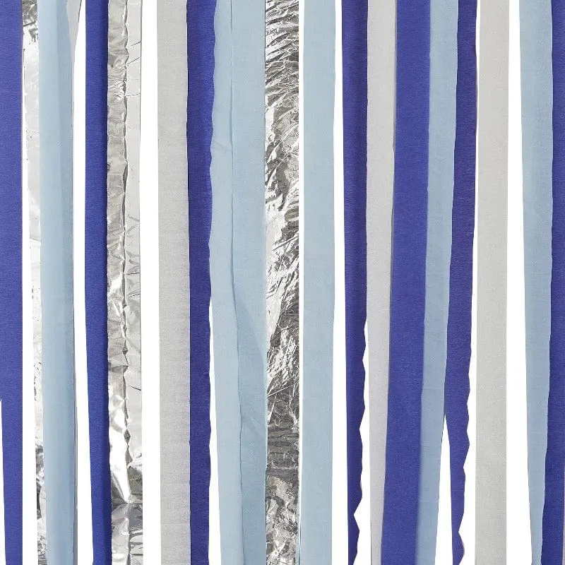 Streamer Backdrop - Blues