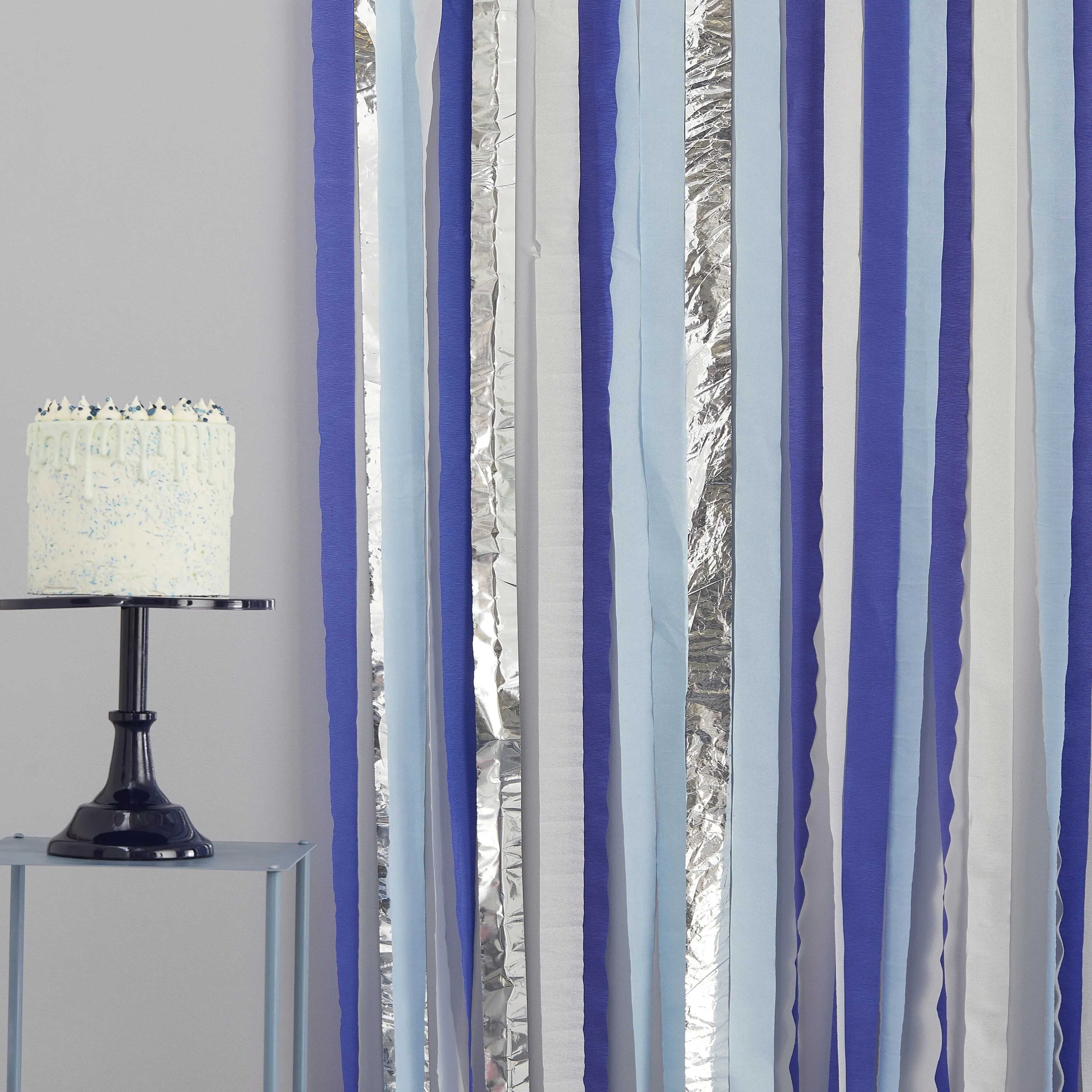 Streamer Backdrop - Blues