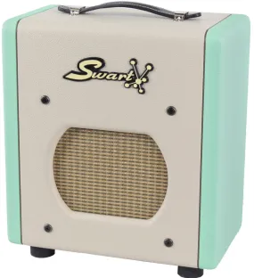 Swart Space Tone 6V6se Amp, Custom 2-Tone Surf Green, Ivory