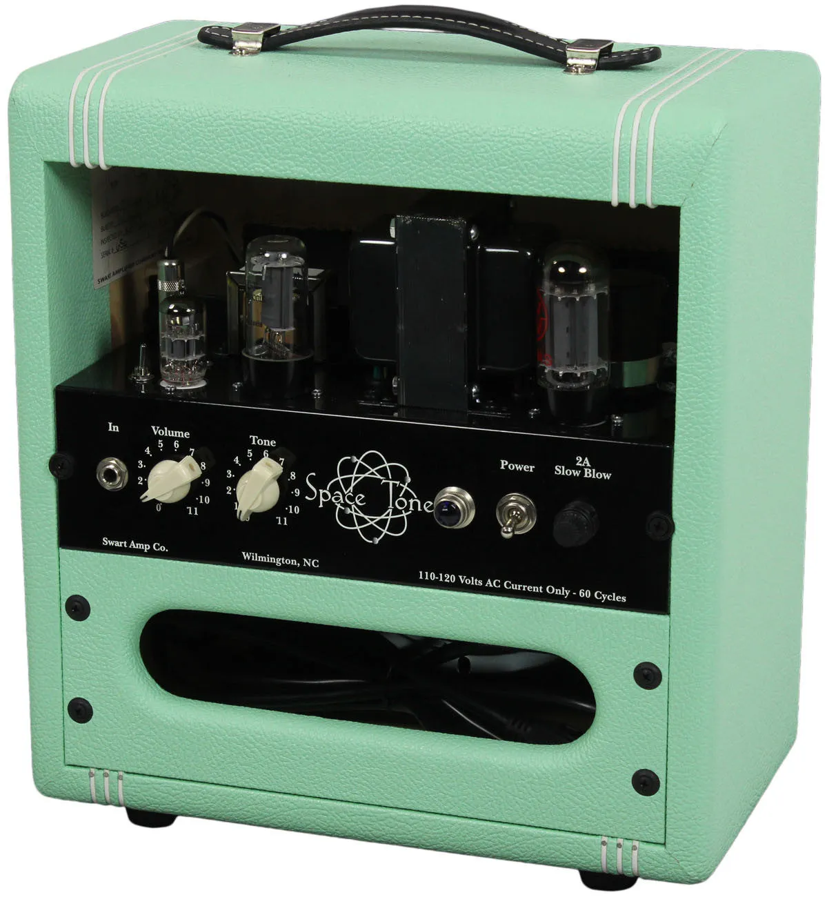 Swart Space Tone 6V6se Amp - Custom Surf Green