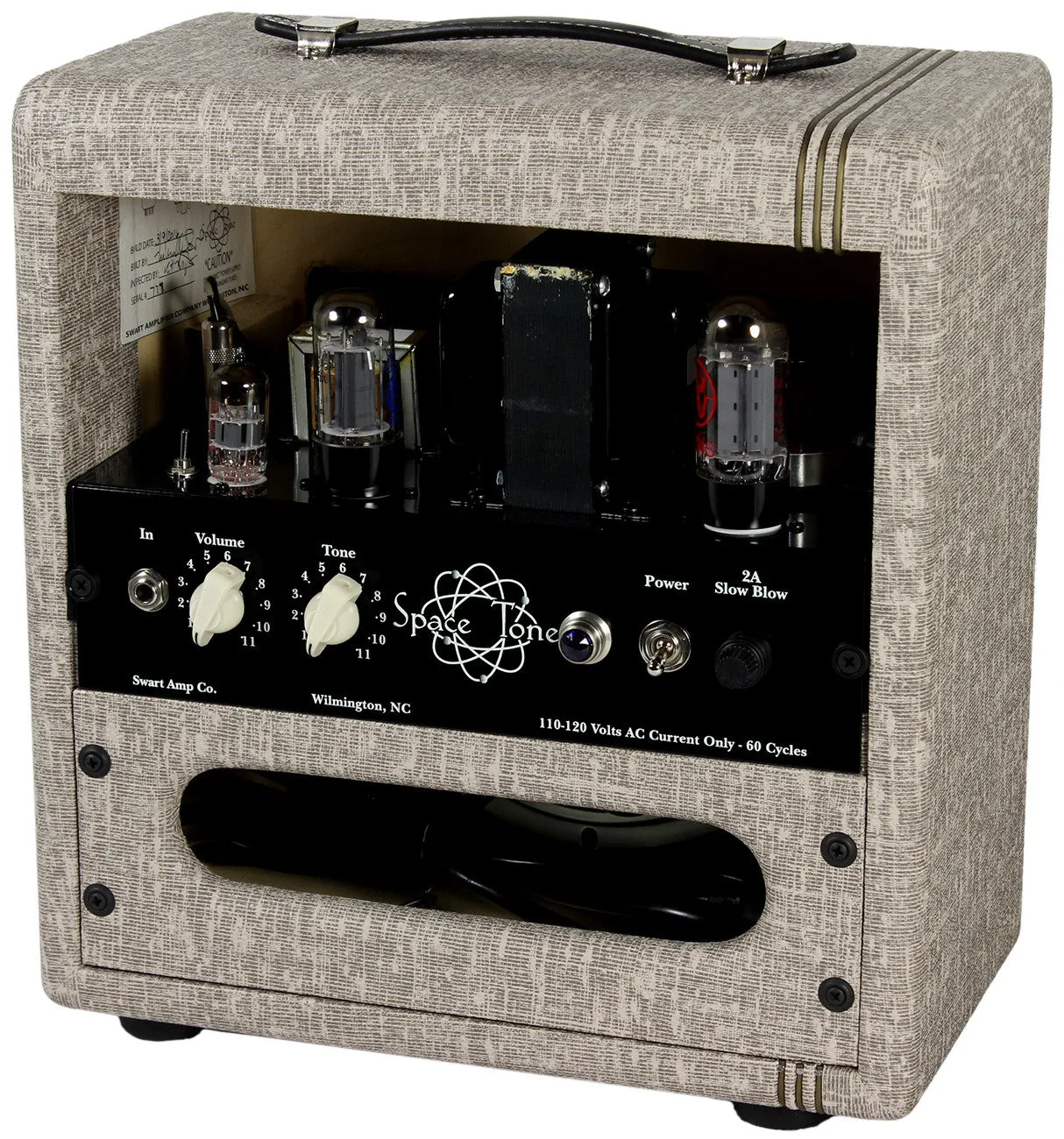 Swart Space Tone 6V6se Amp - Fawn Slub
