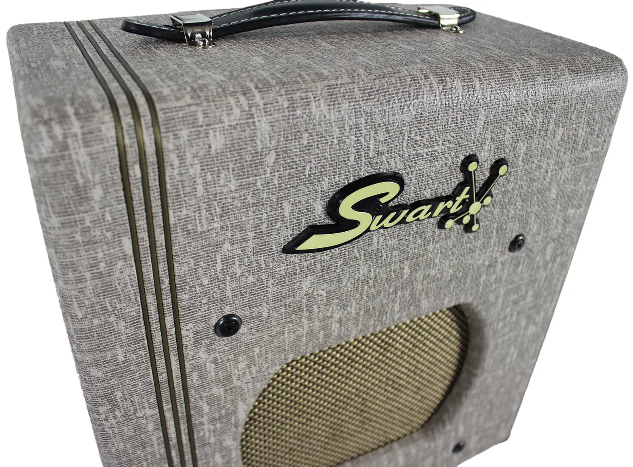 Swart Space Tone 6V6se Amp - Fawn Slub