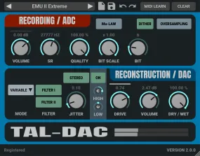TAL - DAC Bit Crusher