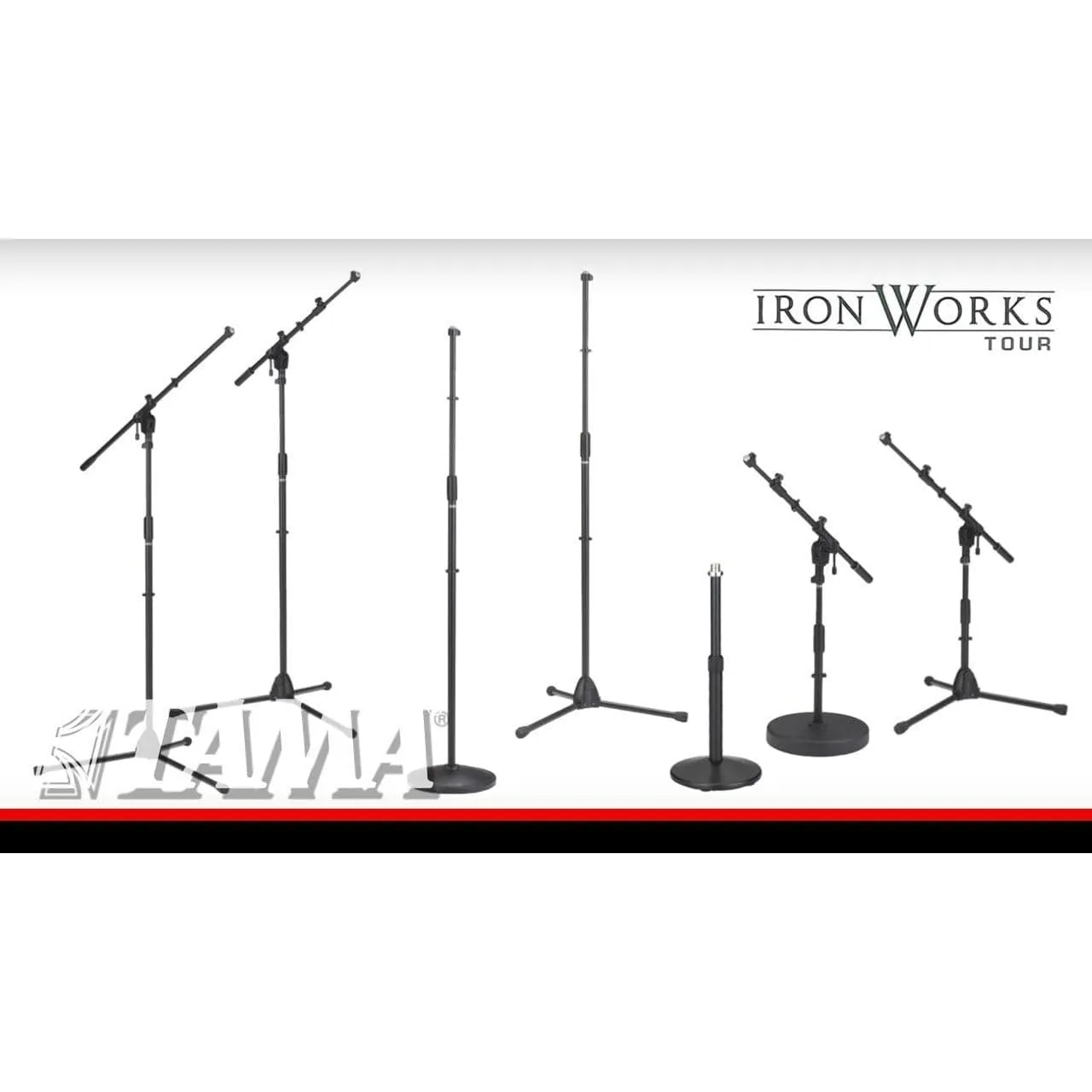 Tama Iron Works Studio Telescoping Boom Microphone Stand