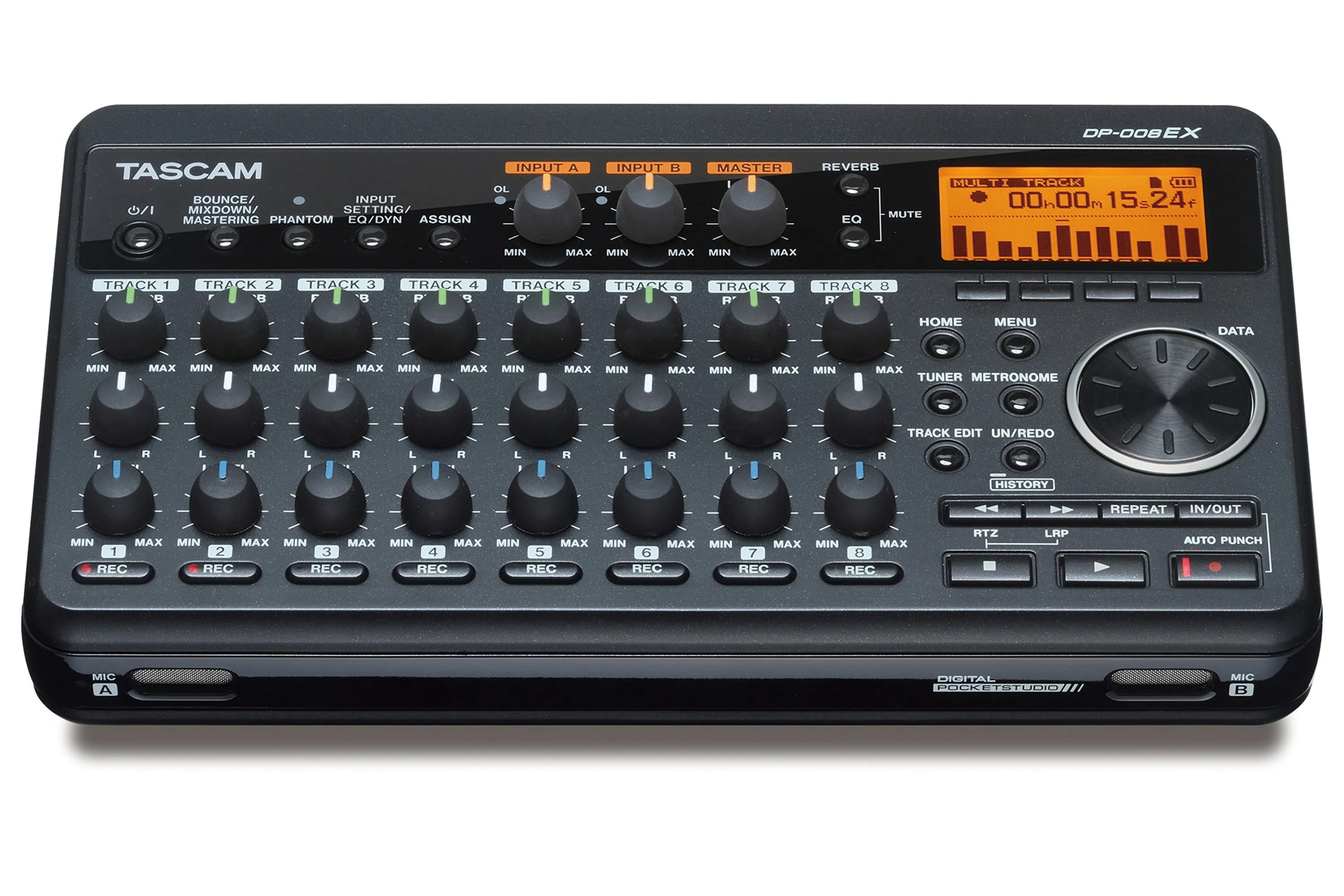 TASCAM DP-008EX 8-Track Digital Pocketstudio