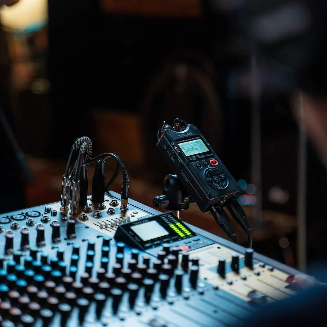 Tascam DR-40X Four-Track Digital Audio Recorder and USB Audio Interface