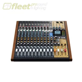 Tascam MODEL16 all-in-one Analog Mixer, Multi-Track Digital Recorder & Audio Interface