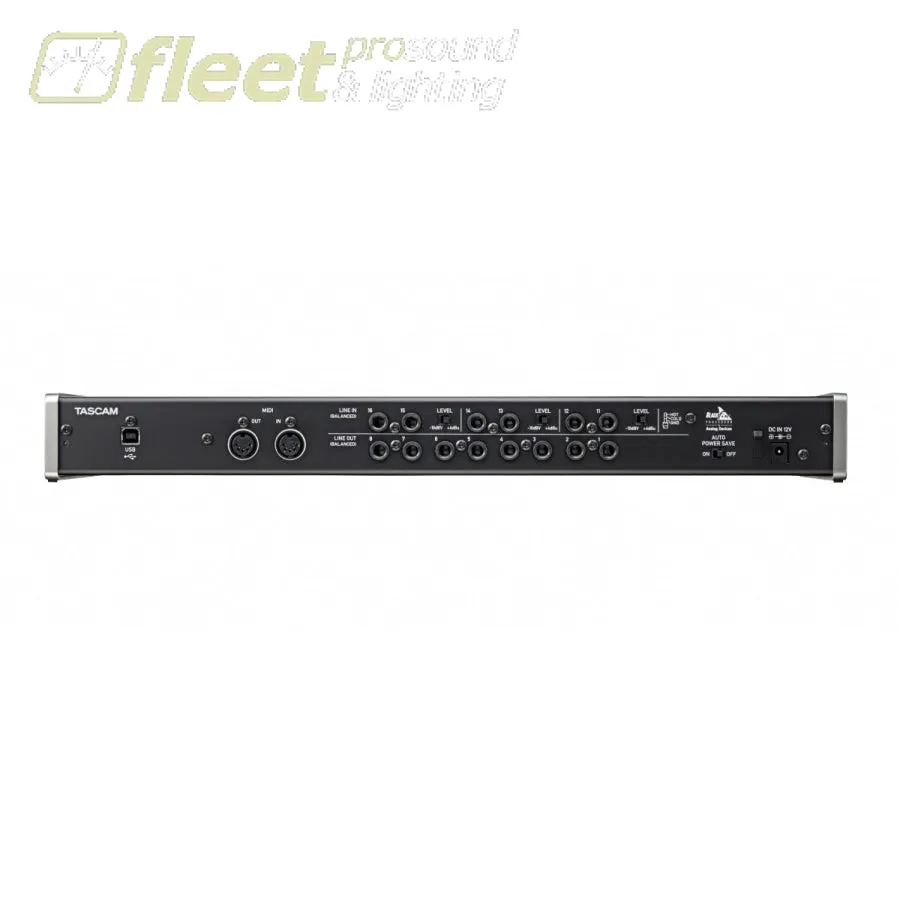 Tascam US-16X08 16-input Audio Interface for Mac, Windows and iPad