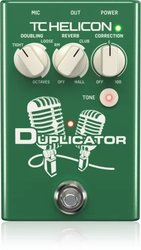 TC Helicon Duplicator Vocal Effects Stompbox