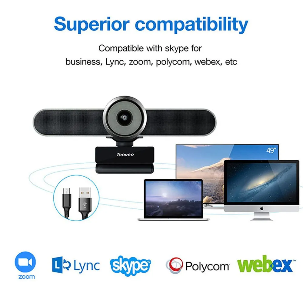 Tenveo TEVO-VA4K All-in-One 4K Portable Conference Camera