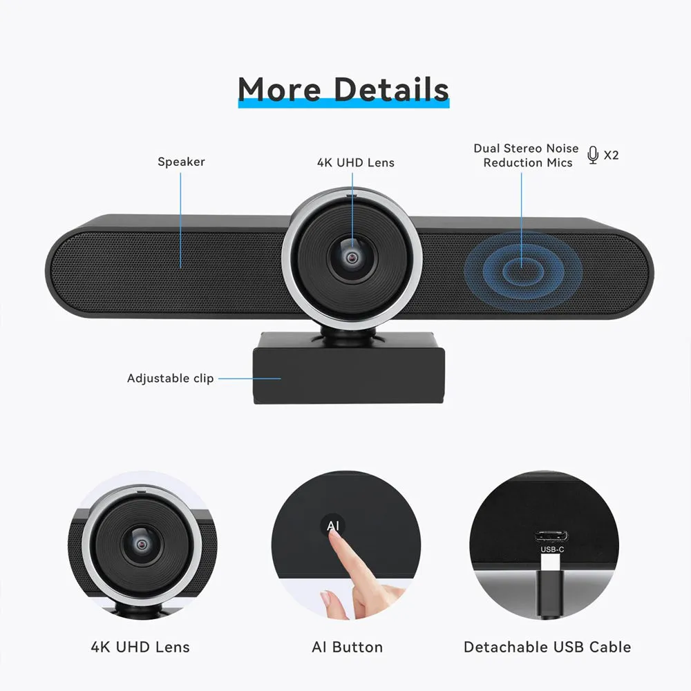 Tenveo TEVO-VA4K All-in-One 4K Portable Conference Camera