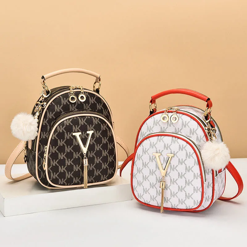 Top-Handle Bag For Women Shopping Crossbody Multi-Functional Travel Backpack