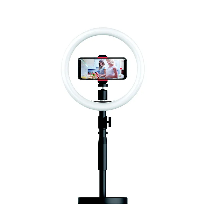 Tripper Video Creator Kit - Ring Light & Microphone with Stands (AF-78)