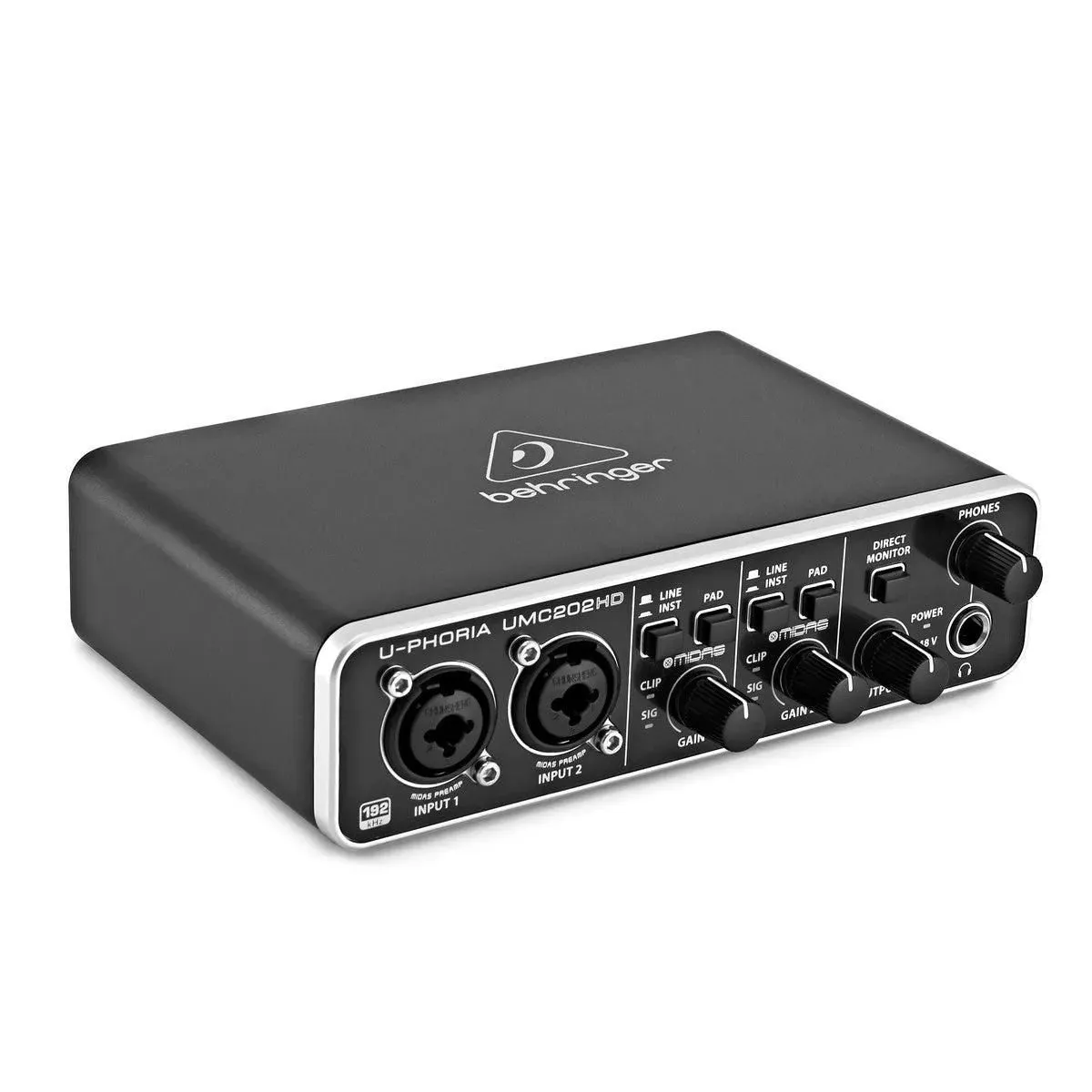 U-Phoria UMC202HD Interface