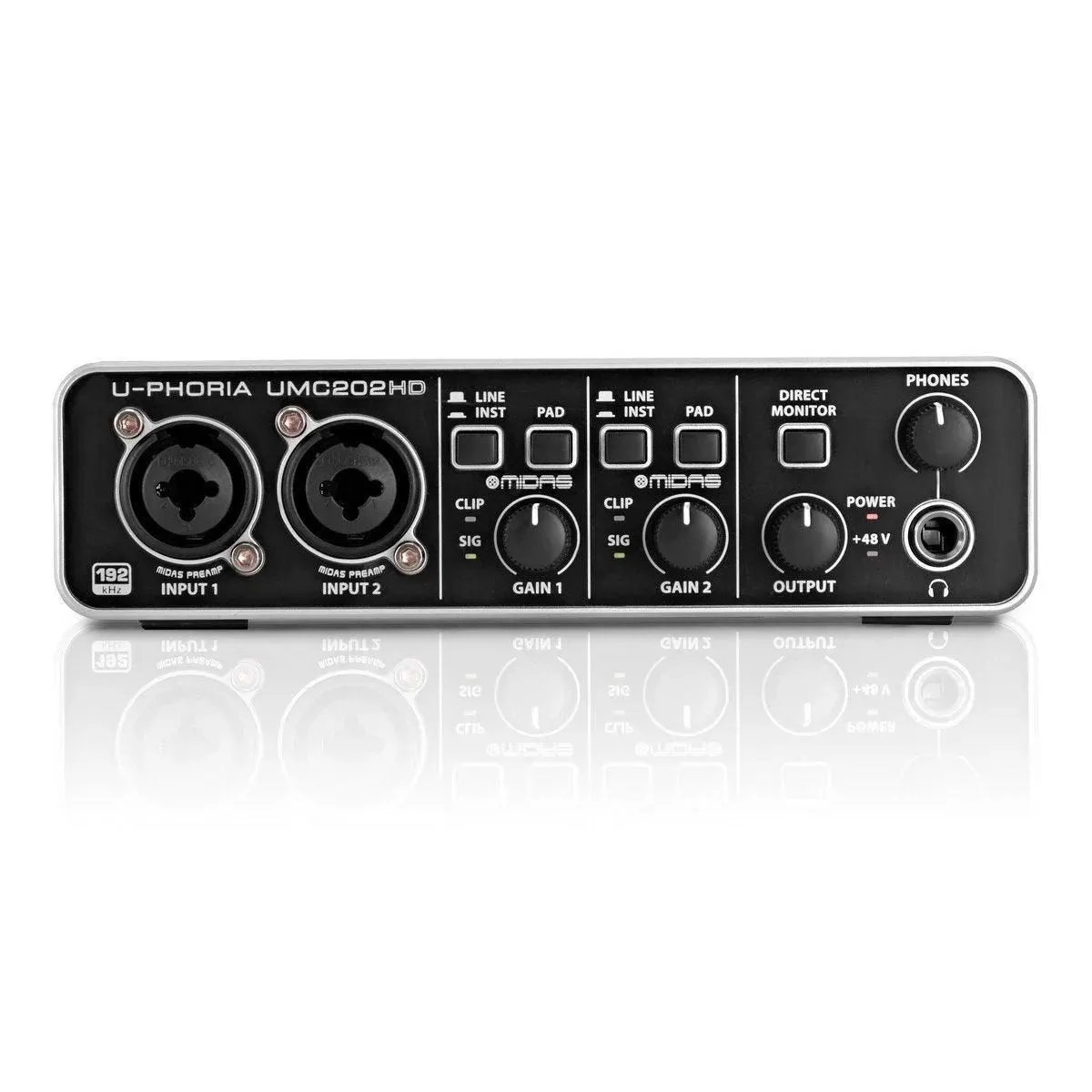 U-Phoria UMC202HD Interface