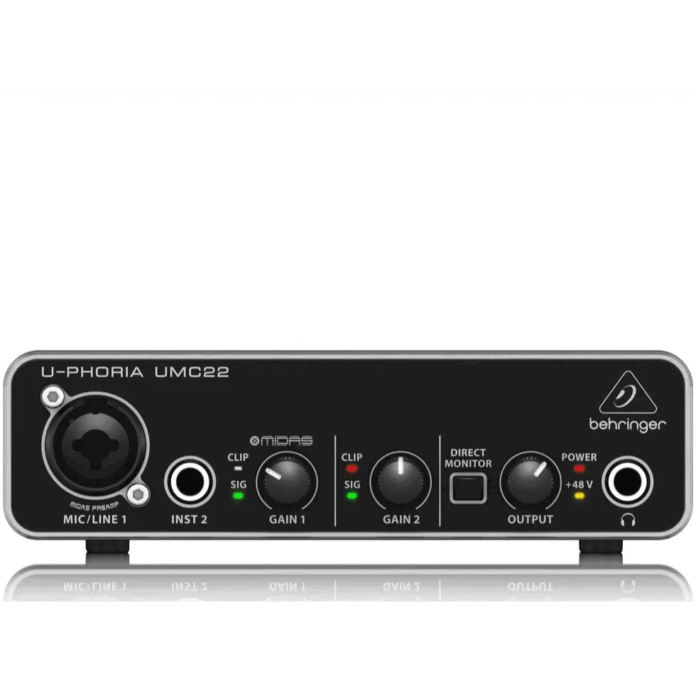 U-Phoria UMC22 Interface