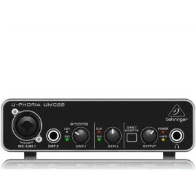 U-Phoria UMC22 Interface