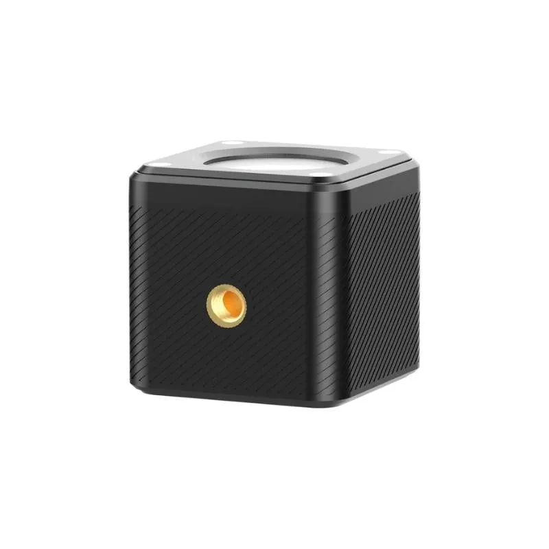 Ulanzi L2 RGB / Bi-Color COB Magnetic Mini Cube Video Light 800mAh with OLED Display, 1/4"-20 Screw Mount, Dual Cold Shoe for Vlog Vlogging Content Creation
