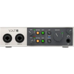 Universal Audio Volt 2 2-In/2-Out USB 2.0 Audio Interface With Volt Audio Software Suite
