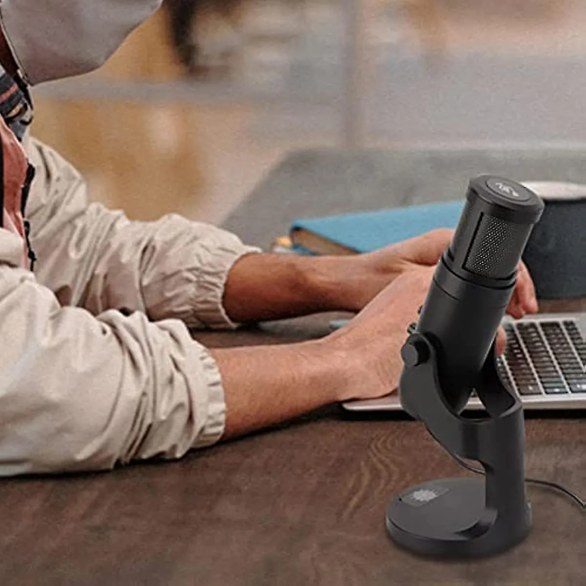 Usb Plug And Play Gaming Condenser Microphone Mc-Pw9