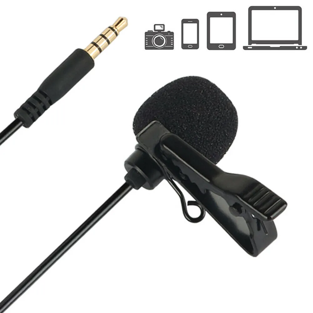 VD-S1 Professional Lavalier Omnidirectional Conenser Lapel Microhpone