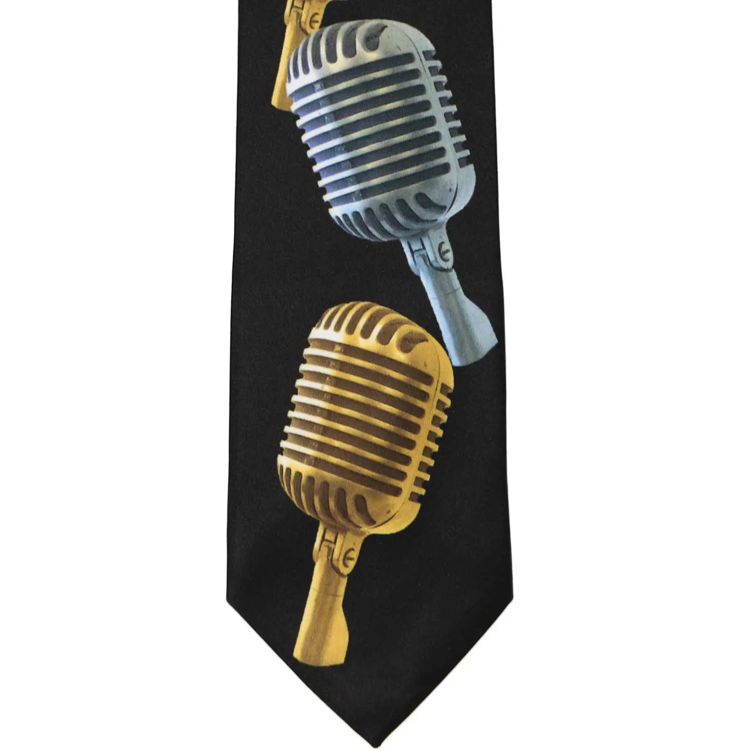 Vintage Microphone Necktie