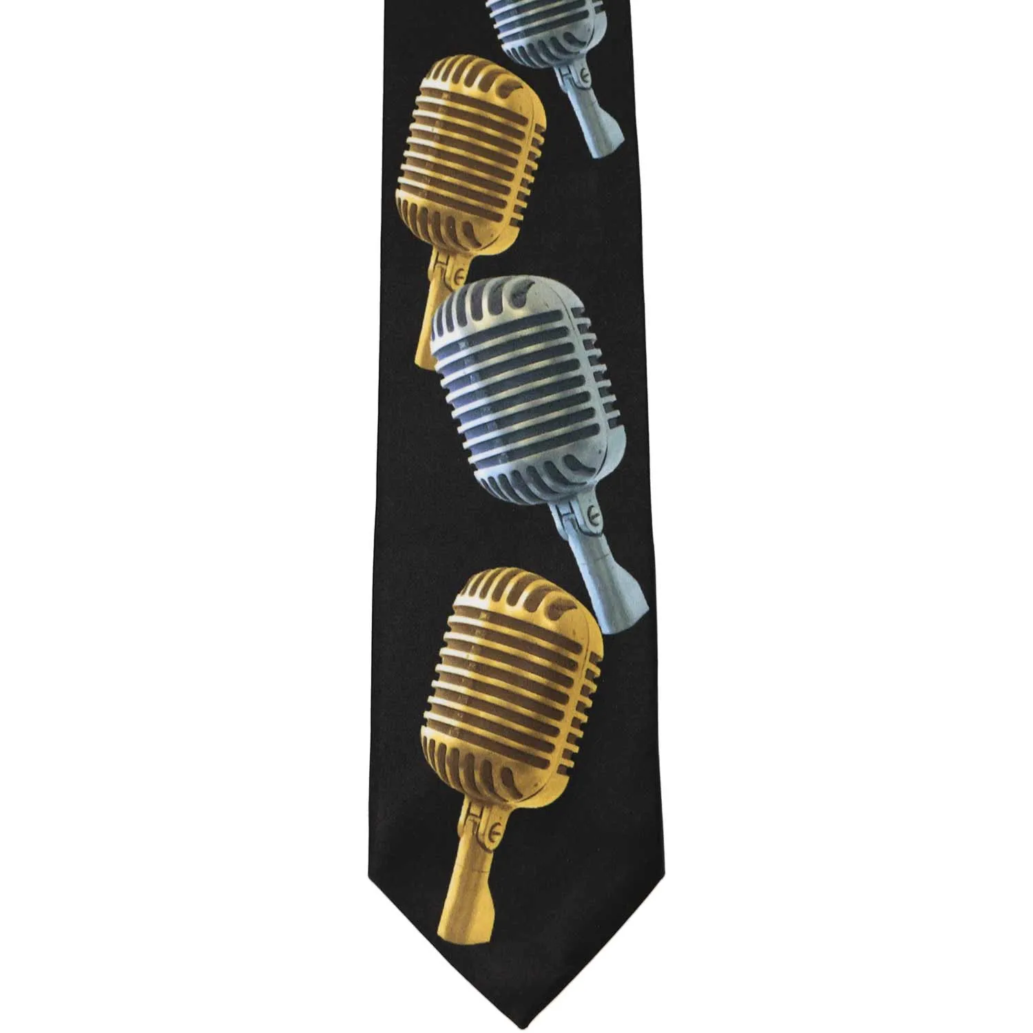 Vintage Microphone Necktie