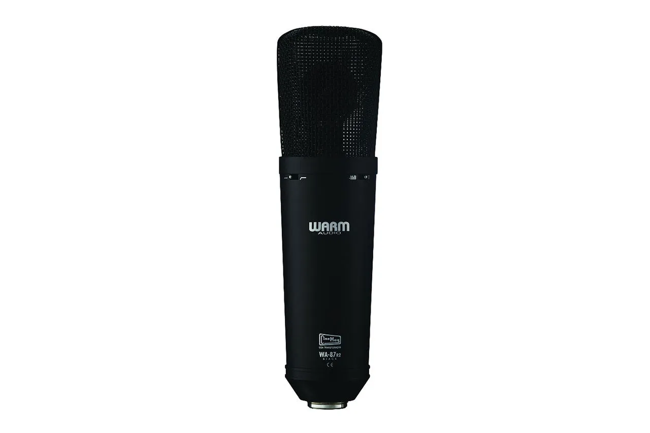 Warm Audio WA87 R2 Large-Diaphragm Condenser Microphone - Black