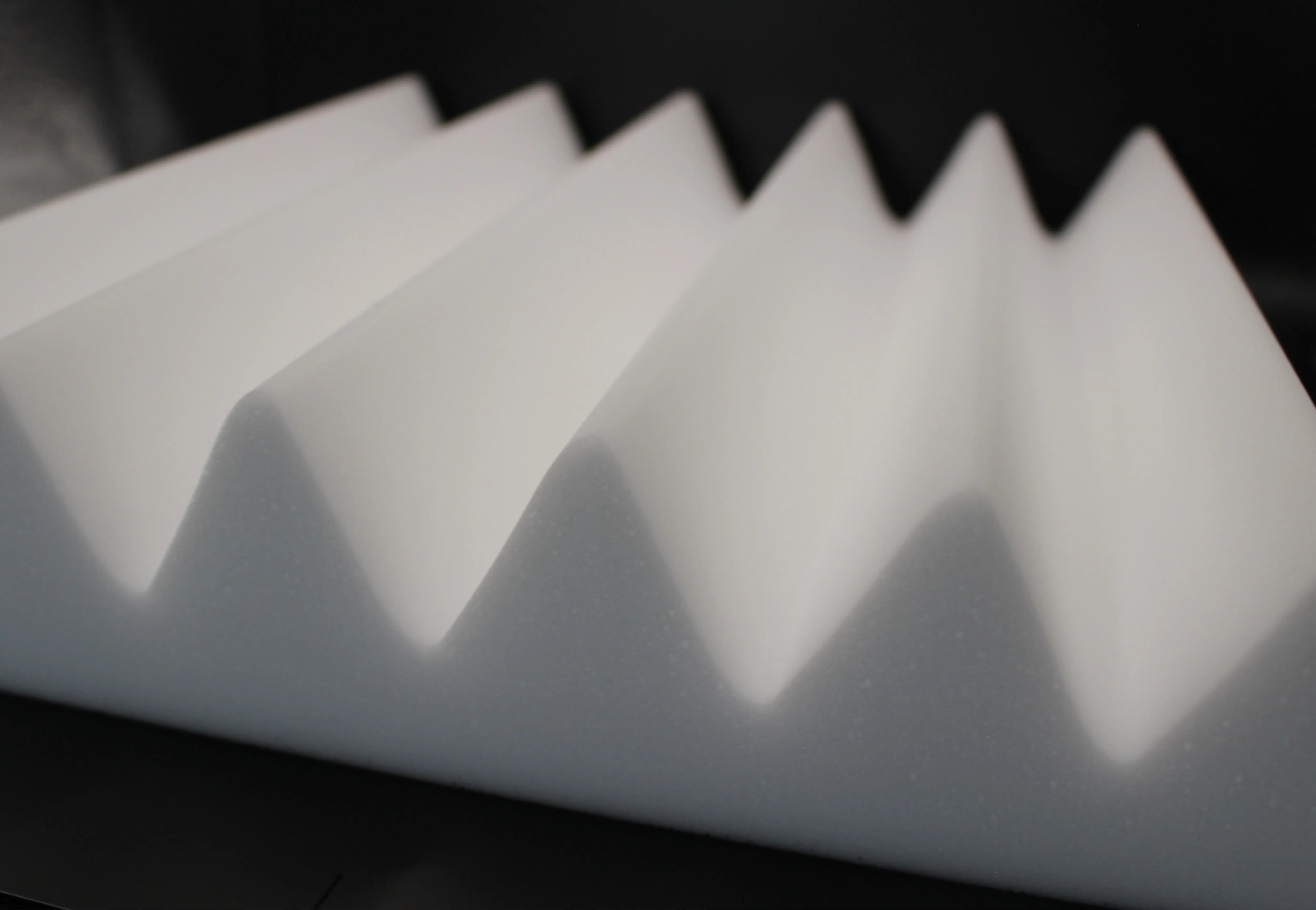 White Acoustic Foam Panels - 12x12x2.5"