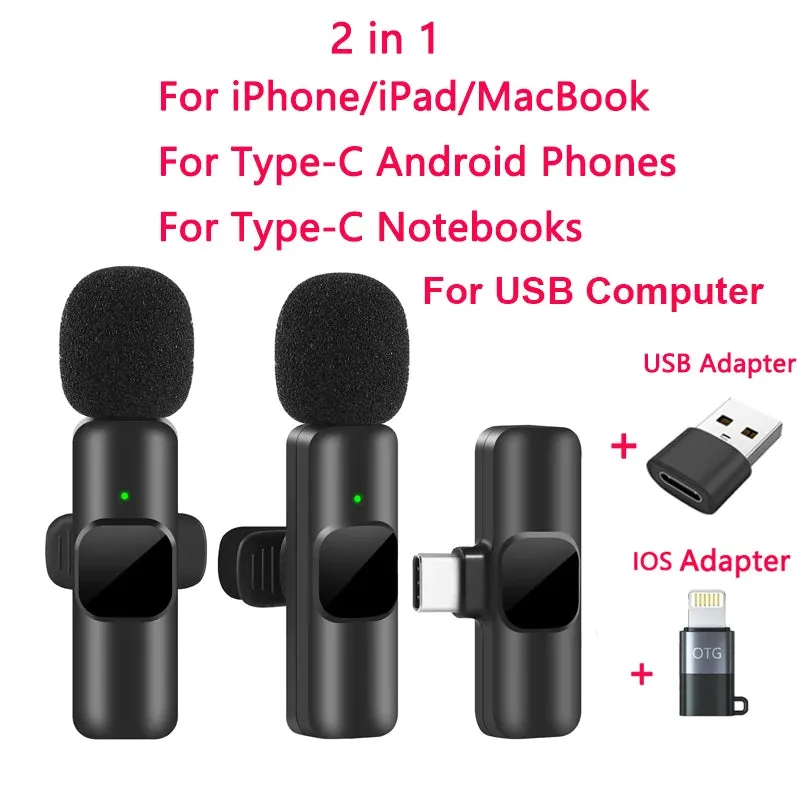 Wireless Lavalier Microphone