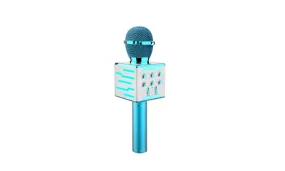 Wireless Microphone For Singing Recording - Blue