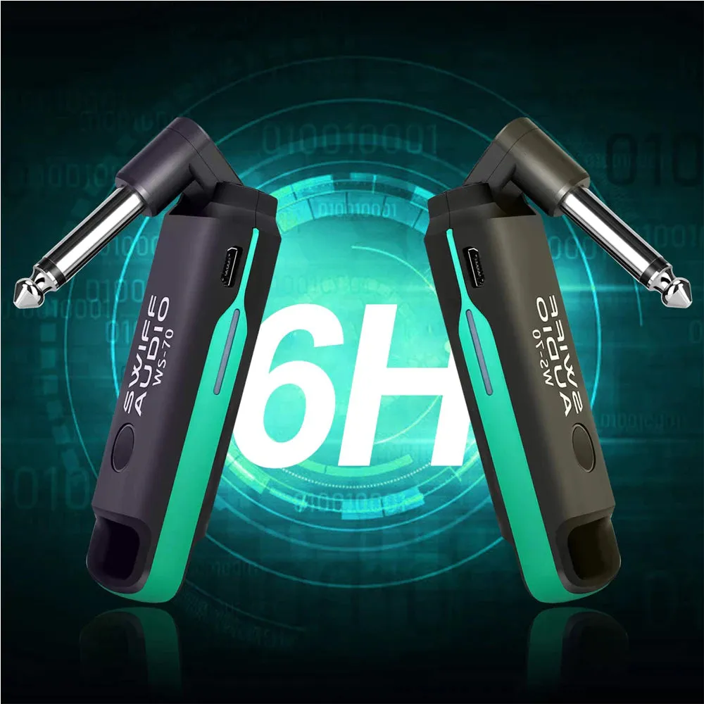 WS-70 Wireless Ukulele Transmitter & Receiver Easy to use Plug & play.