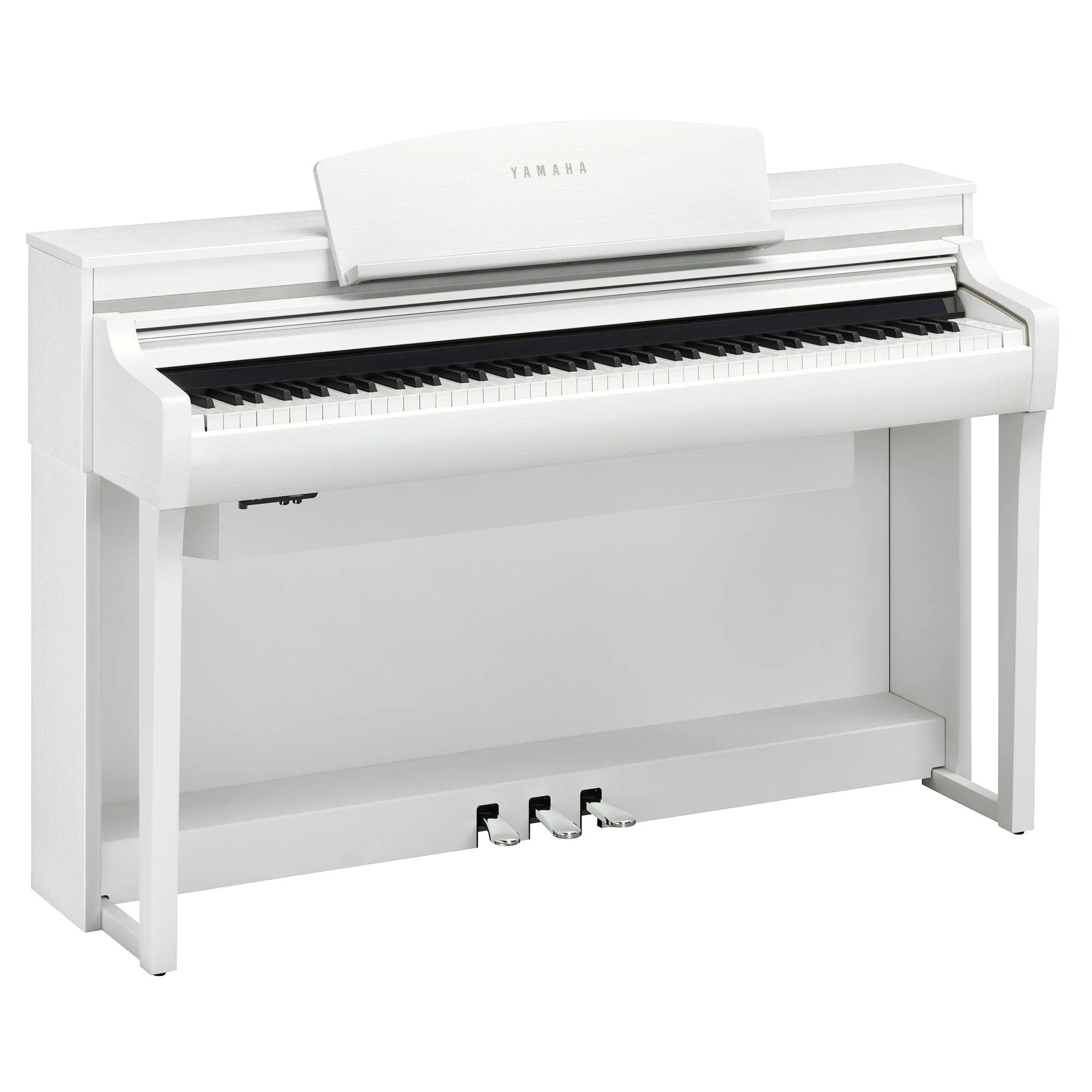 Yamaha CSP-275WH Smart Digital Piano with Stream Lights - White