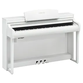 Yamaha CSP-275WH Smart Digital Piano with Stream Lights - White