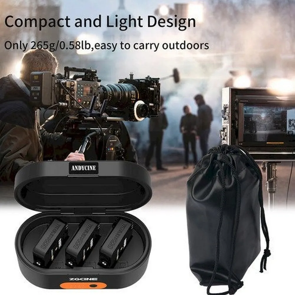 ZGCINE ZG-R30 Charging Case for Rode Wireless GO I & II Microphone System