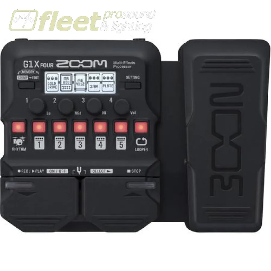 Zoom G1XFOUR Multi-Effects Processor