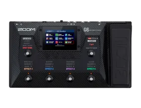 Zoom G6 Multi-effects Processor with Expression Pedal