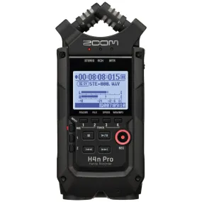 Zoom H4n Pro All Black Handy Recorder