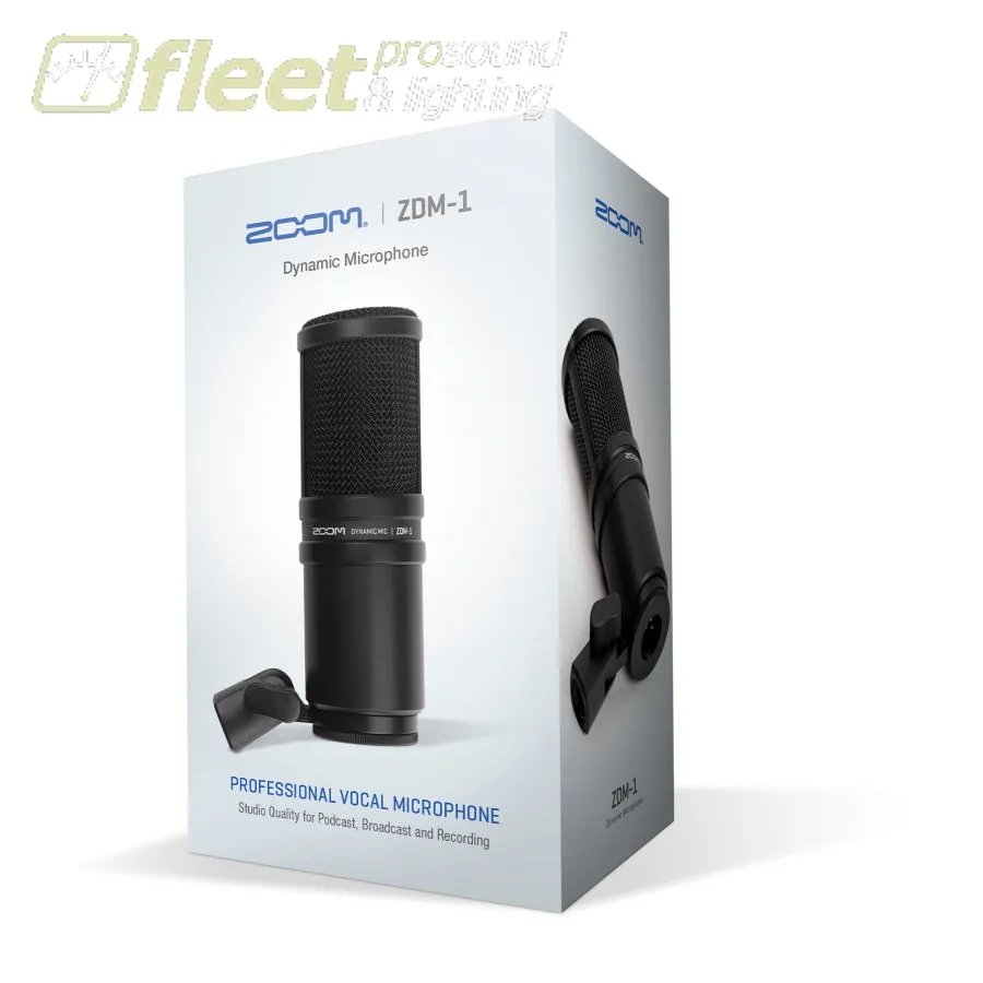 Zoom ZDM-1 Large Diaphragm Microphone with Mount & Windscreen